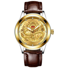 Load image into Gallery viewer, Timeless Red Dragon™ Men’s Gold Timepiece