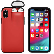 Load image into Gallery viewer, Airphocase™ AirPods Holder Hard Case for Apple iPhone