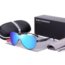 Load image into Gallery viewer, BARCUR Vintage Polarized Sunglasses