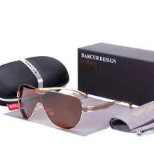 Load image into Gallery viewer, BARCUR Vintage Polarized Sunglasses