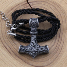 Load image into Gallery viewer, Thor's Hammer Pendant and Chain