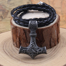 Load image into Gallery viewer, Thor's Hammer Pendant and Chain