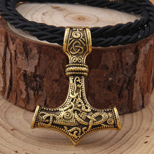 Load image into Gallery viewer, Thor's Hammer Pendant and Chain