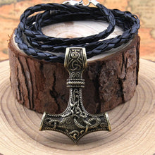 Load image into Gallery viewer, Thor's Hammer Pendant and Chain