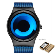 Load image into Gallery viewer, OceanTime™ Unisex UltraModern Stainless Steel Mesh Quartz Watch