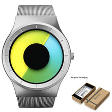 Load image into Gallery viewer, OceanTime™ Unisex UltraModern Stainless Steel Mesh Quartz Watch