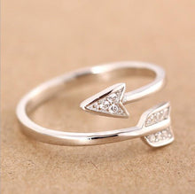 Load image into Gallery viewer, Cupid's Arrow Women's Adjustable Ring