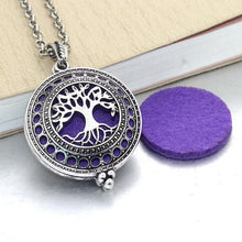 Load image into Gallery viewer, Essential Oil / Perfume Diffusing Locket Necklace