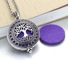 Load image into Gallery viewer, Essential Oil / Perfume Diffusing Locket Necklace
