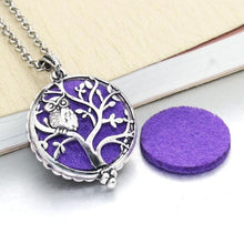 Load image into Gallery viewer, Essential Oil / Perfume Diffusing Locket Necklace