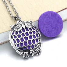 Load image into Gallery viewer, Essential Oil / Perfume Diffusing Locket Necklace