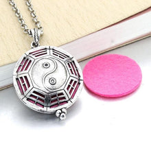 Load image into Gallery viewer, Essential Oil / Perfume Diffusing Locket Necklace
