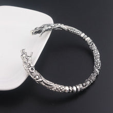 Load image into Gallery viewer, Sky Dragon Sterling Silver Bangle