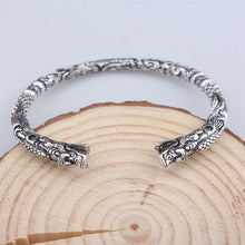Load image into Gallery viewer, Sky Dragon Sterling Silver Bangle
