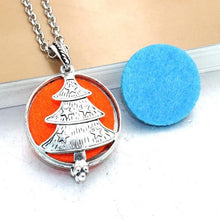 Load image into Gallery viewer, Essential Oil / Perfume Diffusing Locket Necklace