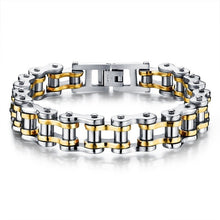 Load image into Gallery viewer, Cool Stainless Steel Biker Chain Bracelet for Men