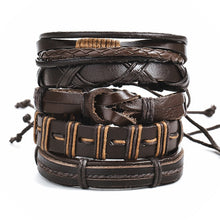 Load image into Gallery viewer, IF ME™ Vintage Multi-Layer Men's Leather Bracelet Sets