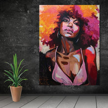 Load image into Gallery viewer, African Style Women&#39;s Portrait Art
