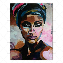 Load image into Gallery viewer, African Style Women's Portrait Art
