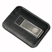 Load image into Gallery viewer, Genuine Leather Wallet with Money-Clip