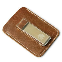 Load image into Gallery viewer, Genuine Leather Wallet with Money-Clip