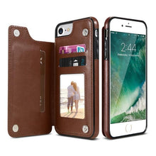 Load image into Gallery viewer, Flip Wallet Case For iPhone & Samsung