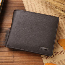 Load image into Gallery viewer, JINBAOLAI™ Genuine Leather Bi-Fold Wallet