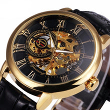 Load image into Gallery viewer, MARQUESS - LUXURY LEATHER SKELETON DIAL WATCH