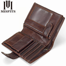Load image into Gallery viewer, MISFITS™ VINTAGE SNAP-CLOSURE GENUINE LEATHER WALLET