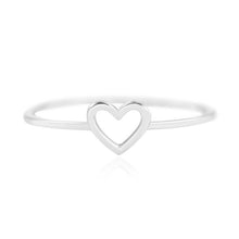Load image into Gallery viewer, Delicate 1-Piece Women's Heart Ring
