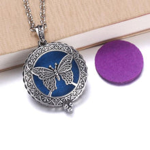 Load image into Gallery viewer, Essential Oil / Perfume Diffusing Locket Necklace