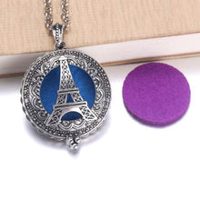 Load image into Gallery viewer, Essential Oil / Perfume Diffusing Locket Necklace