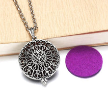 Load image into Gallery viewer, Essential Oil / Perfume Diffusing Locket Necklace
