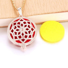 Load image into Gallery viewer, Essential Oil / Perfume Diffusing Locket Necklace
