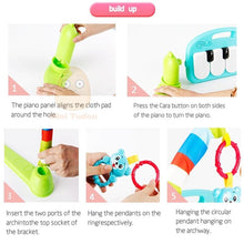 Load image into Gallery viewer, Baby Educational Kick and Play Piano Mat