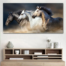 Load image into Gallery viewer, Running Horses Canvas Wall Art