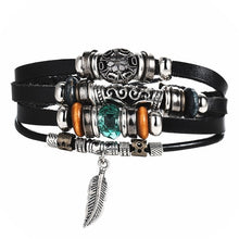 Load image into Gallery viewer, IF ME™ Vintage Multi-Layer Men's Leather Bracelet Sets