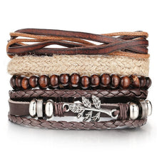 Load image into Gallery viewer, IF ME™ Vintage Multi-Layer Men's Leather Bracelet Sets