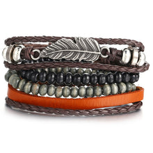 Load image into Gallery viewer, IF ME™ Vintage Multi-Layer Men's Leather Bracelet Sets