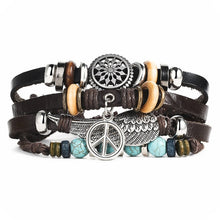 Load image into Gallery viewer, IF ME™ Vintage Multi-Layer Men's Leather Bracelet Sets