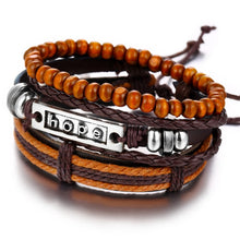 Load image into Gallery viewer, IF ME™ Vintage Multi-Layer Men's Leather Bracelet Sets