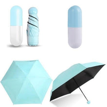 Load image into Gallery viewer, Pocket Sized Ultra Small Capsule Umbrella