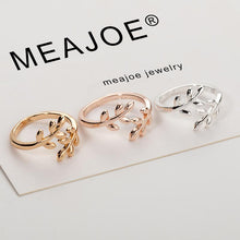 Load image into Gallery viewer, Olive Tree Branch Women's Open Ring