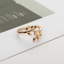 Load image into Gallery viewer, Olive Tree Branch Women's Open Ring