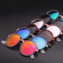 Load image into Gallery viewer, Round Frame Vintage Polarized Sunglasses