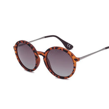 Load image into Gallery viewer, Round Frame Vintage Polarized Sunglasses