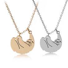 Load image into Gallery viewer, Sloth Wildlife Fashion Necklace