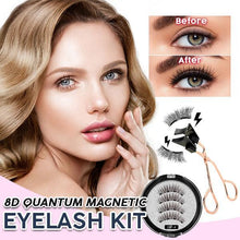 Load image into Gallery viewer, 8D Quantum Magnetic Eyelash Kit
