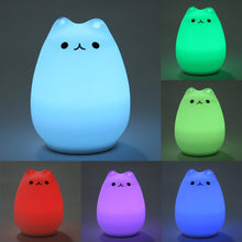 Load image into Gallery viewer, Kitty LED Night Light
