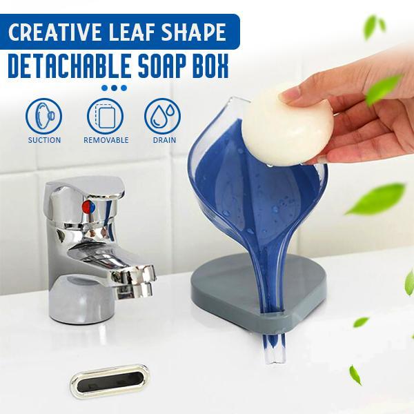 Leaf-Shaped Detachable Soap Box